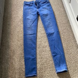 American eagle super stretch jeggings. Size 4 extra long. High rise.